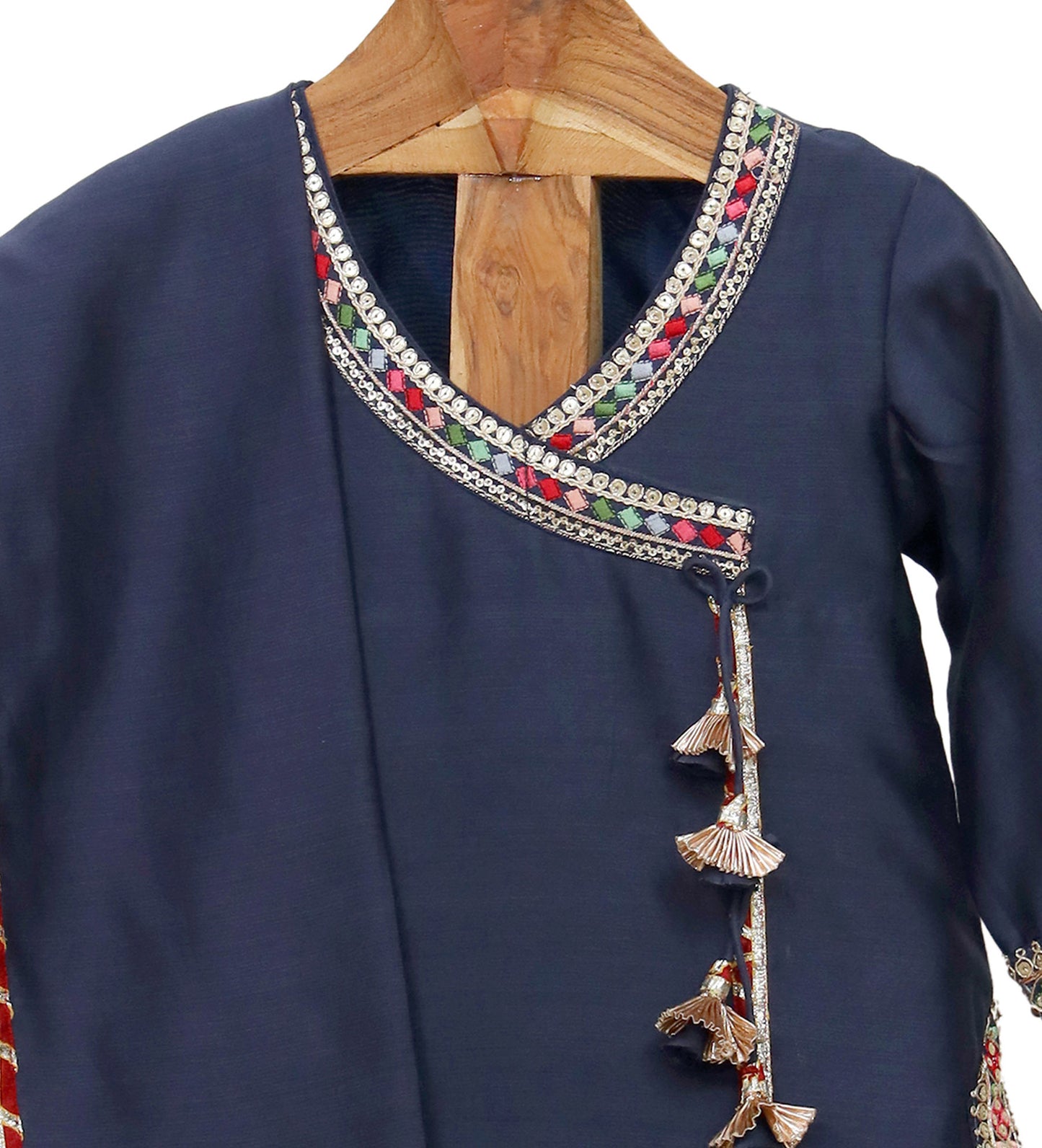 CHANDERI LEHENGA SET