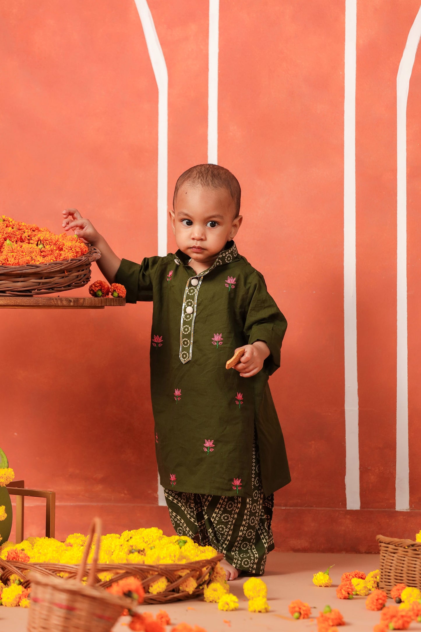 RASLEELA DHOTI KURTA SET