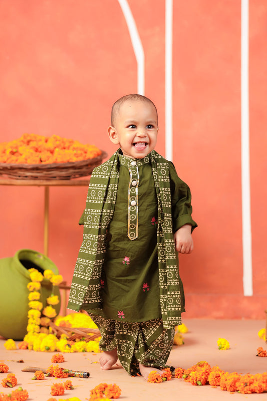RASLEELA DHOTI KURTA SET