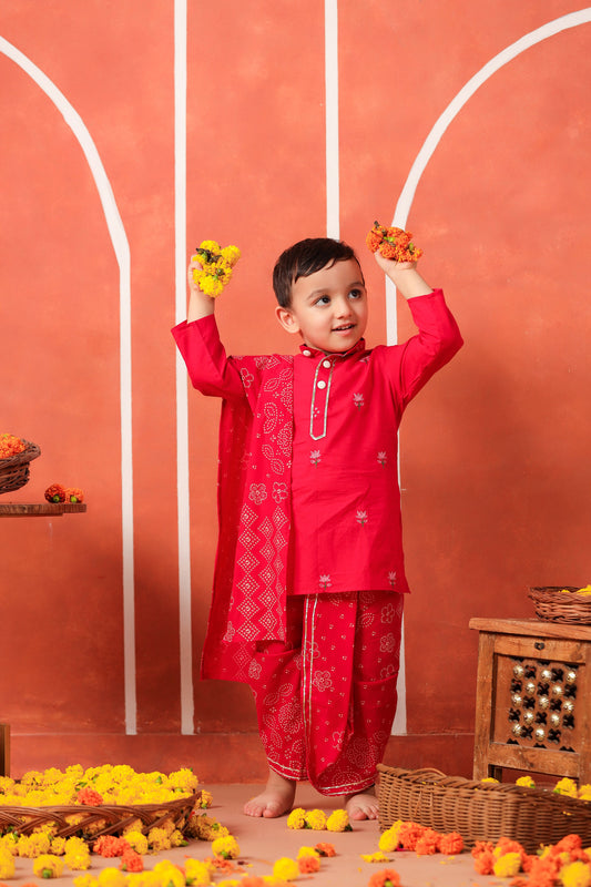 RASLEELA DHOTI KURTA SET