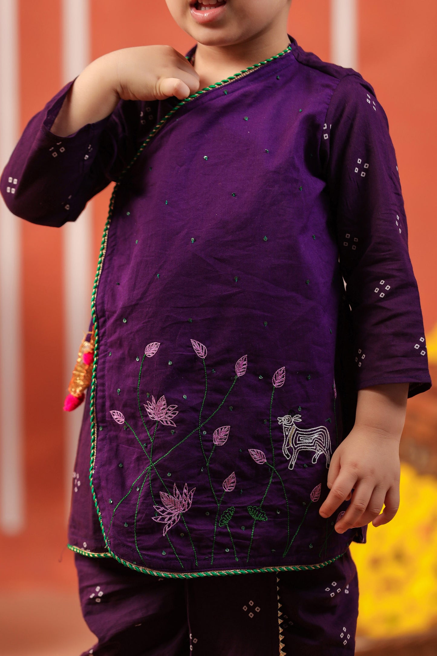 BANSI ANGARKHA DHOTI SET