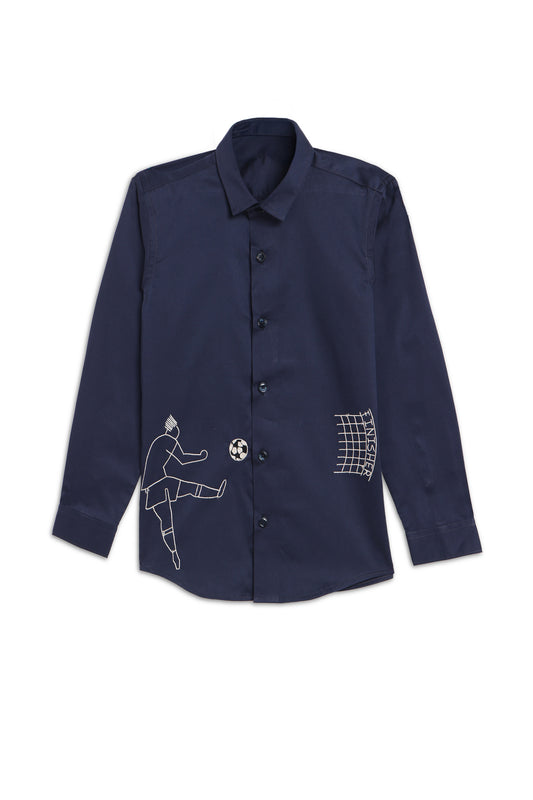 Goal Mode Embroidered Shirt