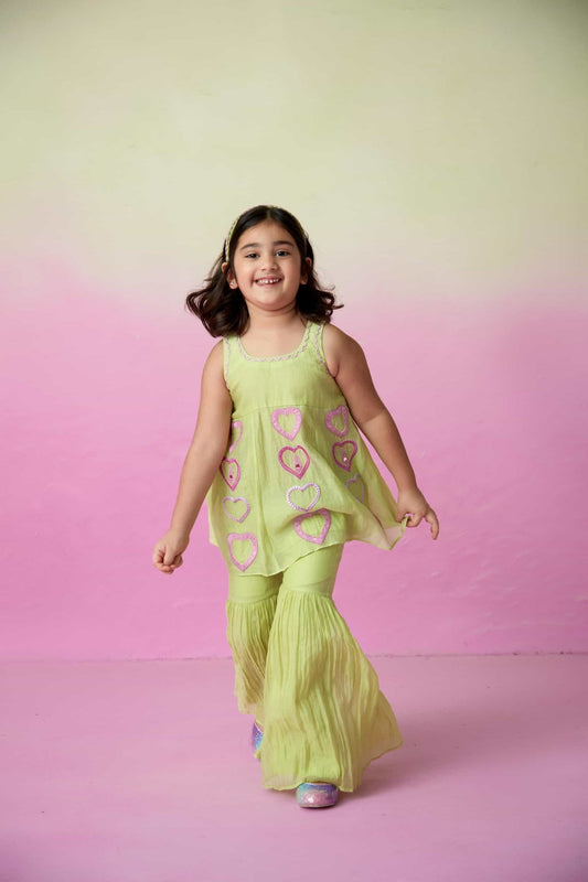 SWEET PEA SHARARA SET