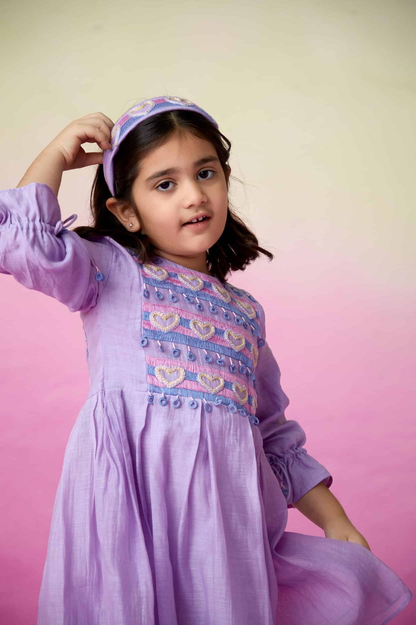 LAVENDER BLOSSOM DRESS