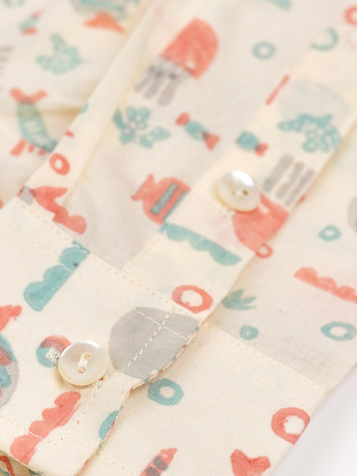 Sea World Boys Chinese Collar Shirt