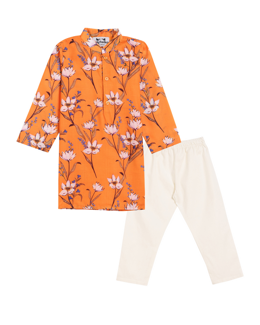 FLORAL WHISPER  KURTA SET