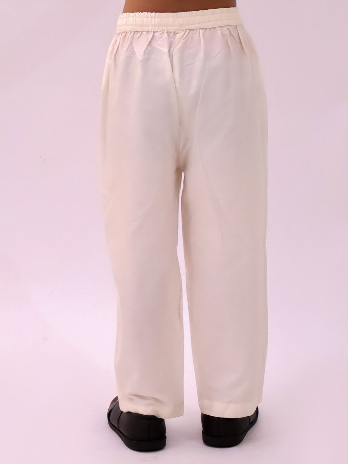 Mishti Peach Kurta Pyjama Set For Boys