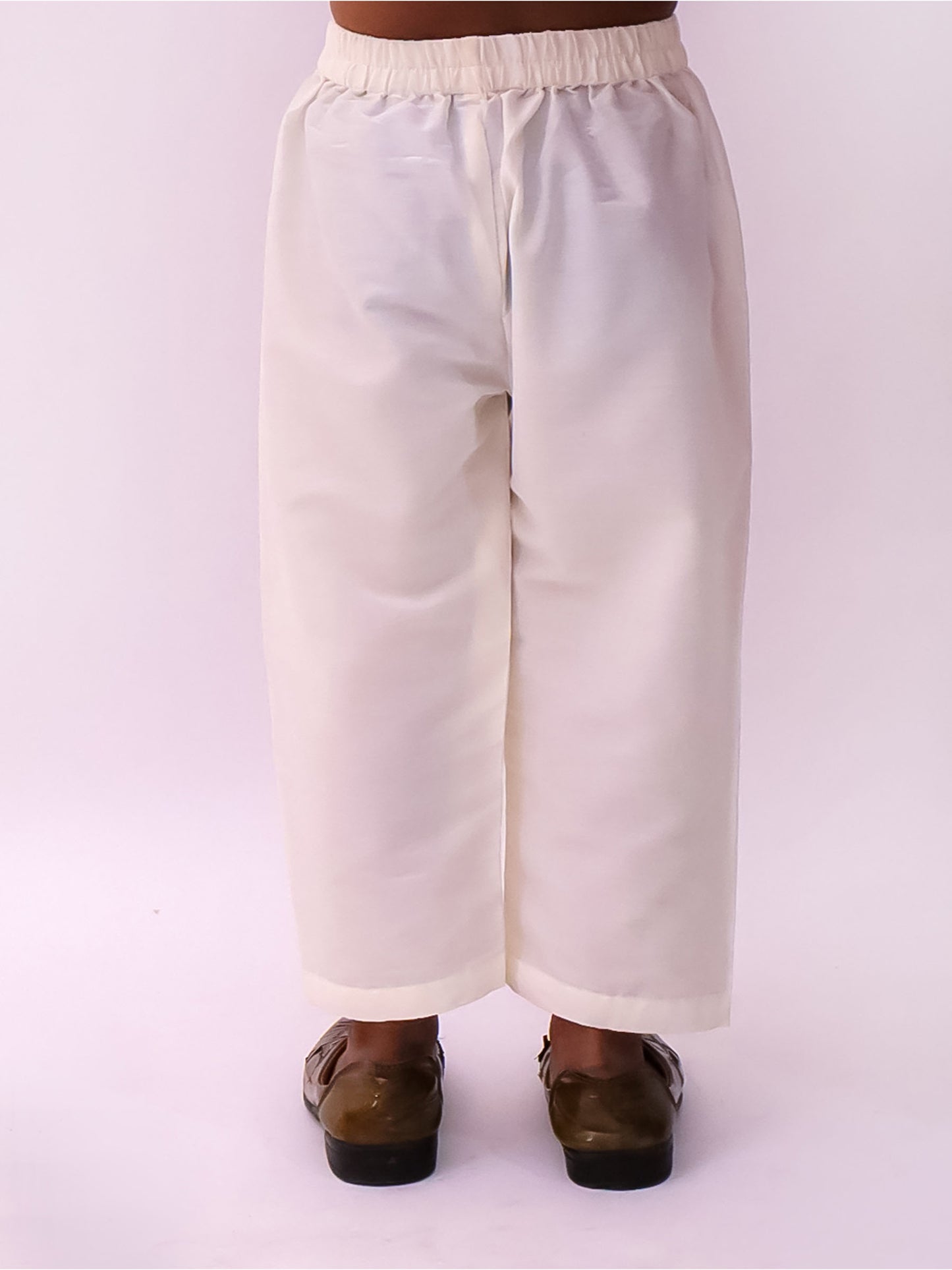 Mishti White Kurta Pyjama and Jacket For Boys