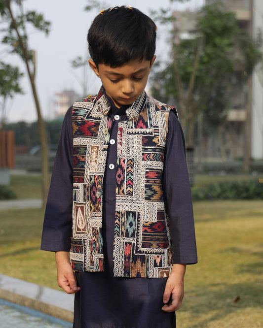 Kurta Pajama With Nehru Jacket