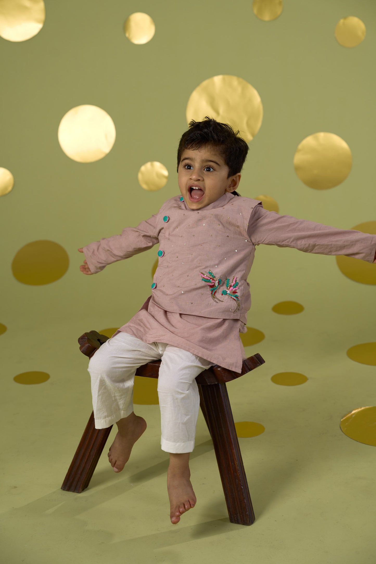 IVORY BIRD BANDI SET