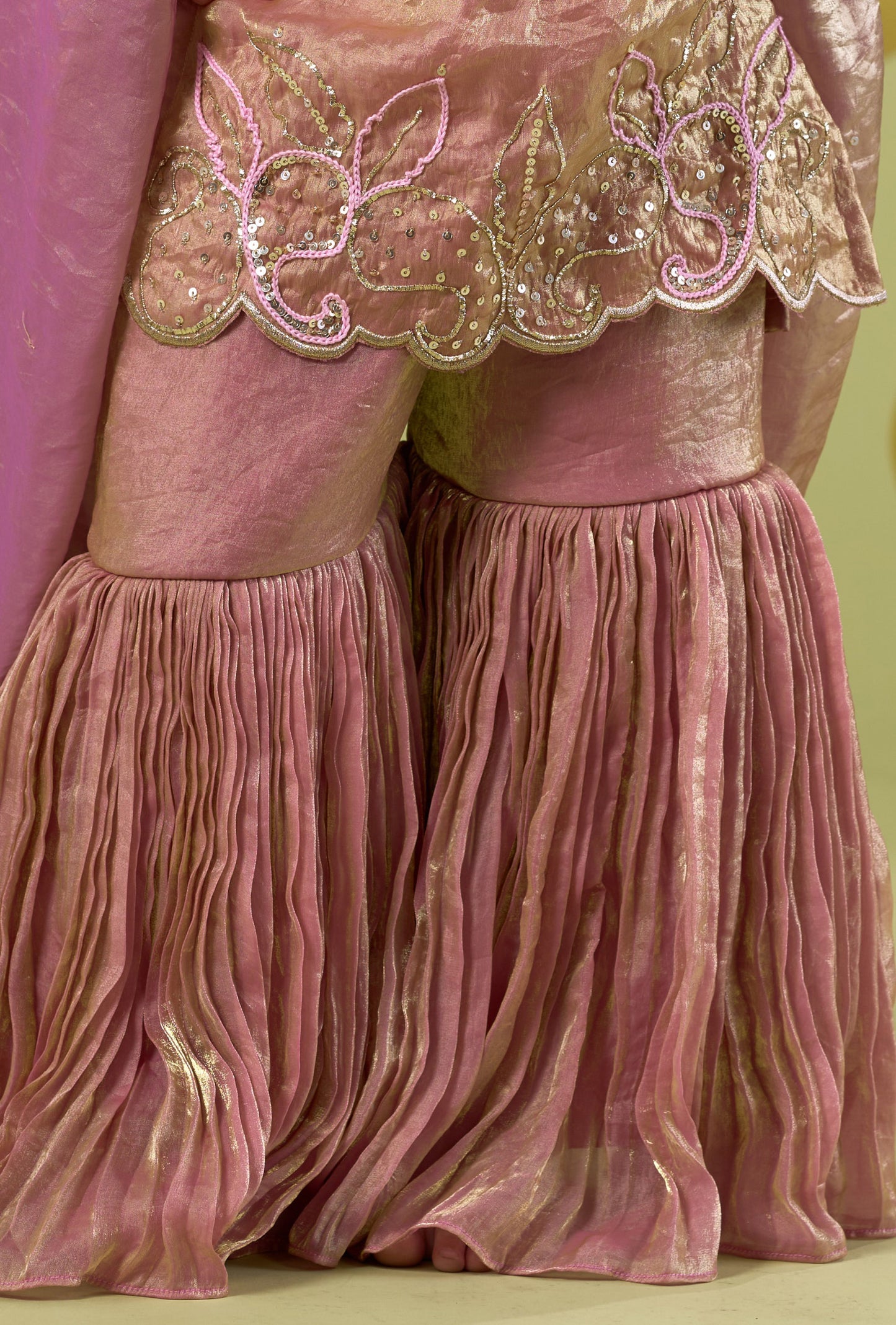 PINK BIRD SHARARA MIRROR SET