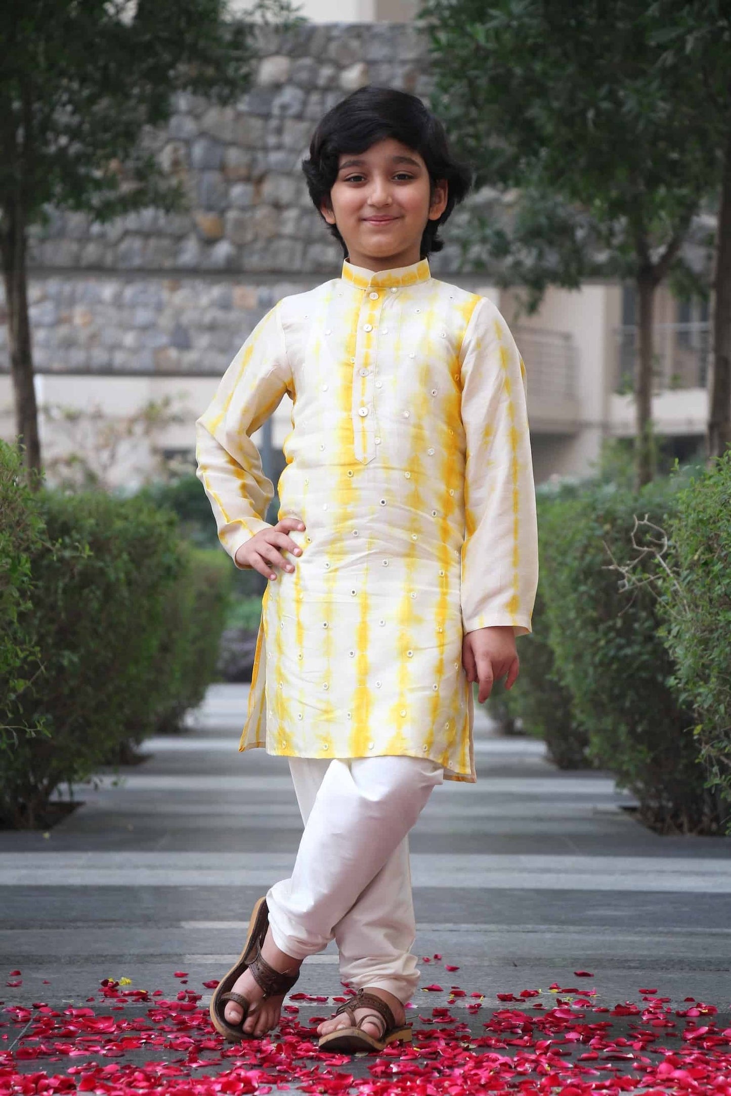 SHIBORI KURTA SET