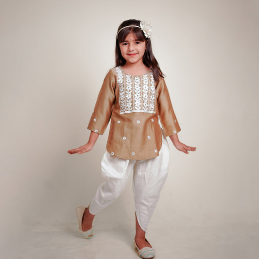 Apple cut kurti set