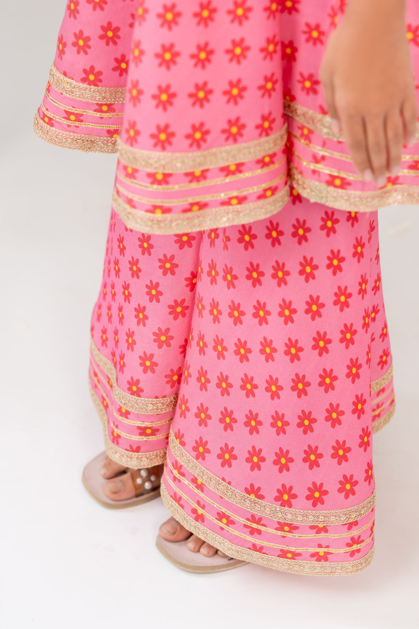 Pink Daisy Twirl Set