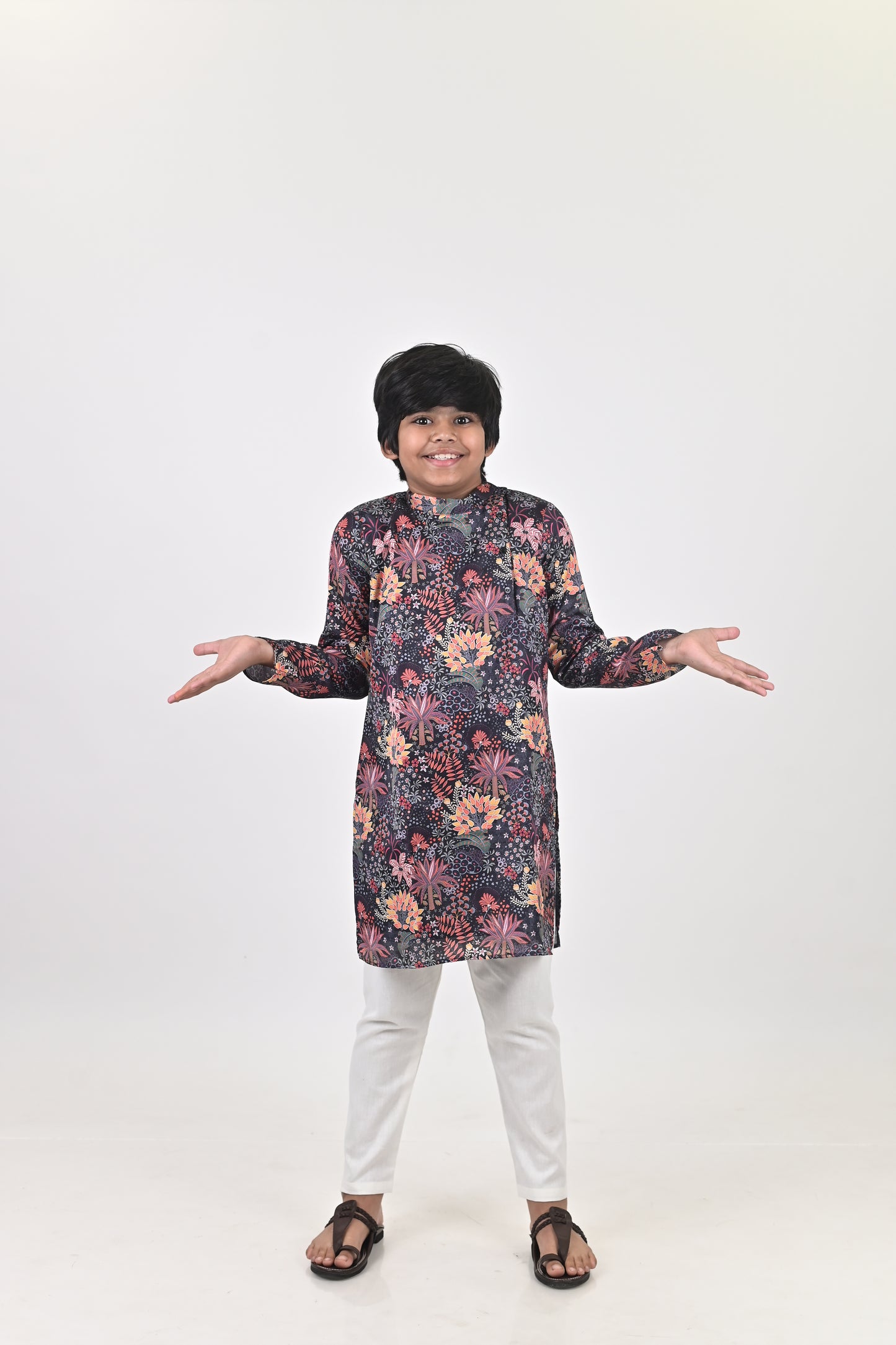 FLORAL FANTASY KURTA SET