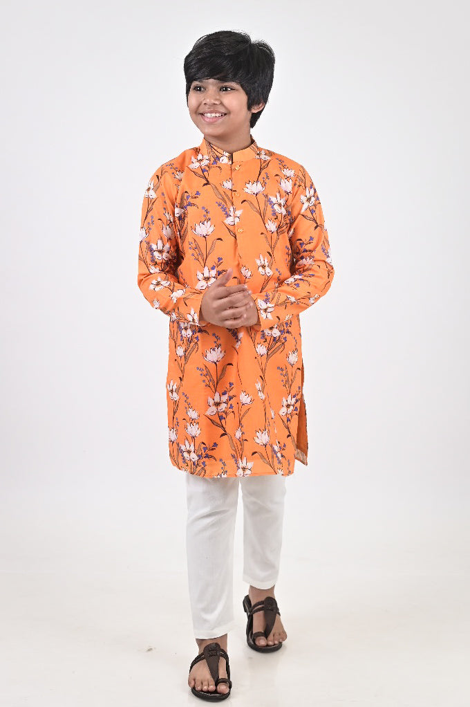 FLORAL WHISPER KURTA SET