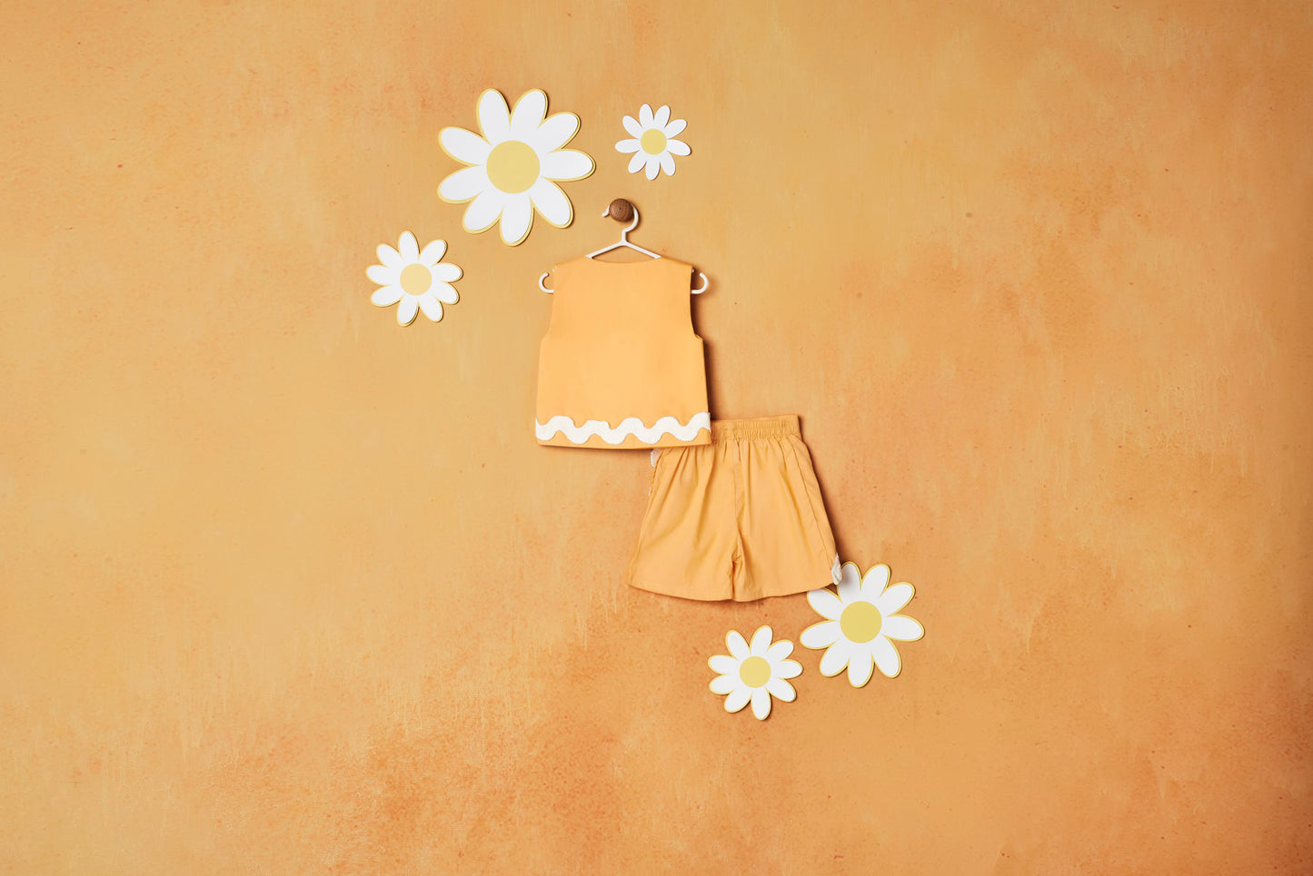ORANGE SUMMER SKORT SET