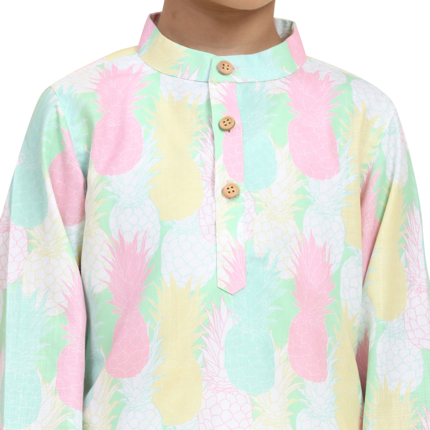 PINEAPPLE PRINT SET
