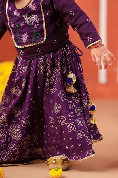 RADHA RANI SKIRT SET