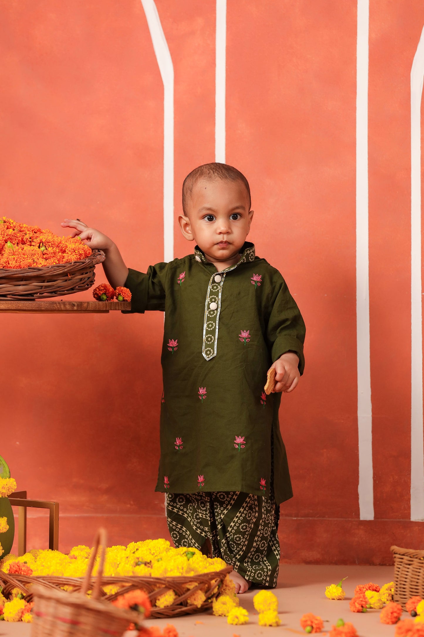 RASLEELA DHOTI KURTA SET
