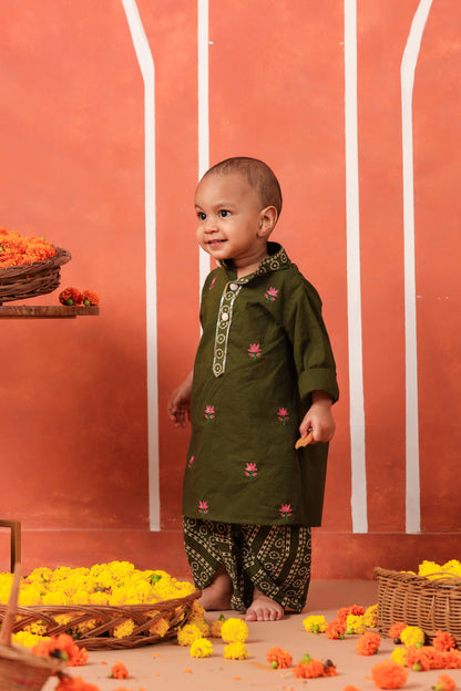 RASLEELA DHOTI KURTA SET