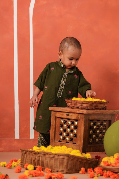 RASLEELA DHOTI KURTA SET