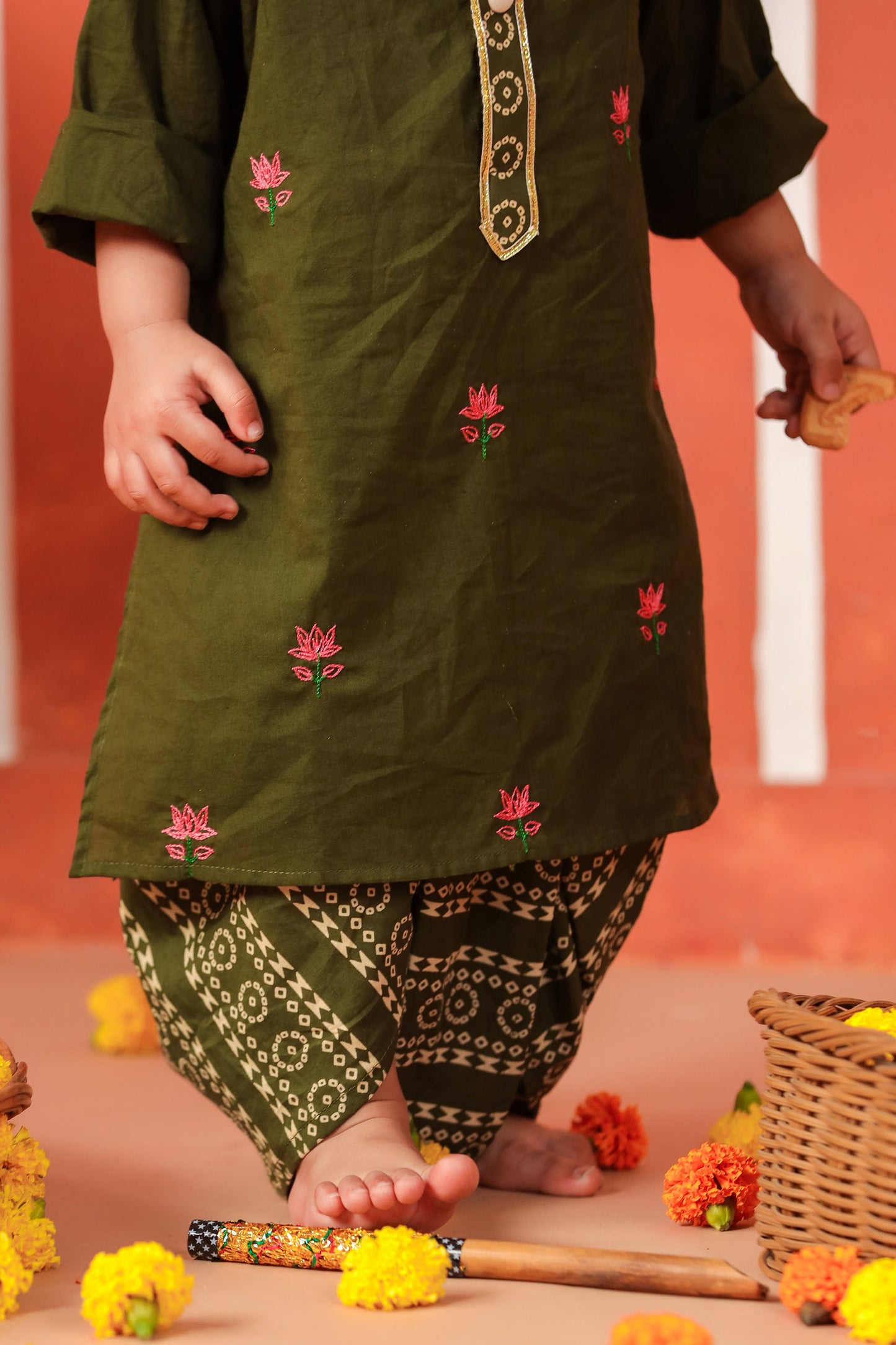 RASLEELA DHOTI KURTA SET