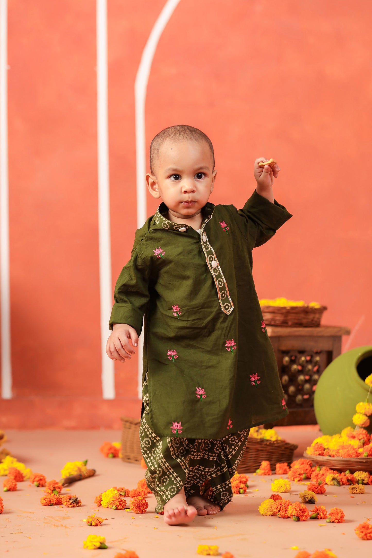 RASLEELA DHOTI KURTA SET