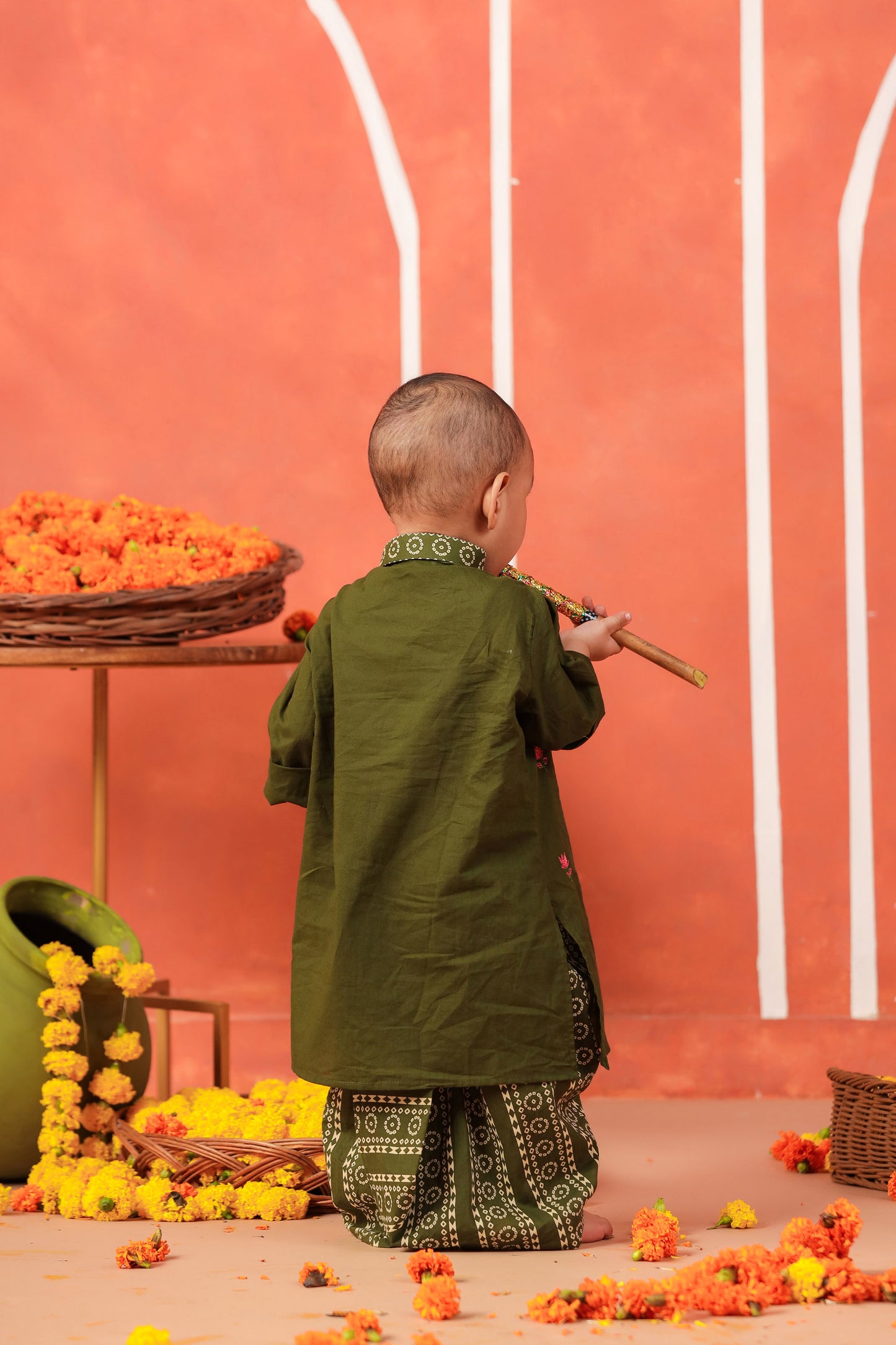 RASLEELA DHOTI KURTA SET