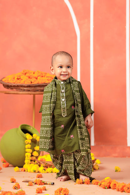 RASLEELA DHOTI KURTA SET