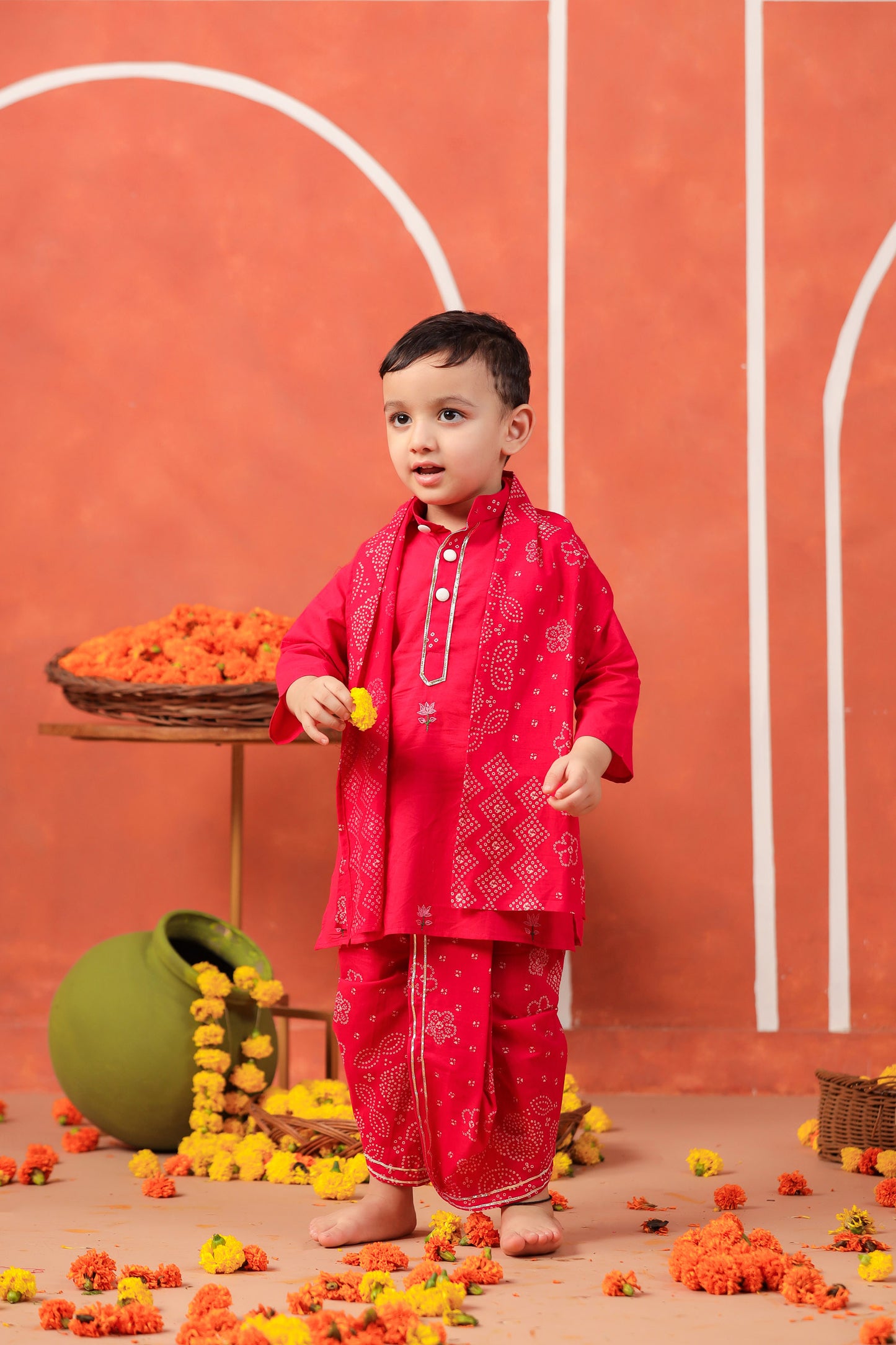 RASLEELA DHOTI KURTA SET