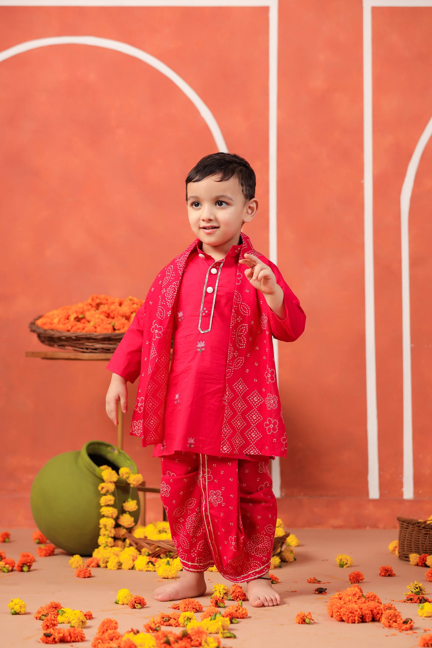 RASLEELA DHOTI KURTA SET