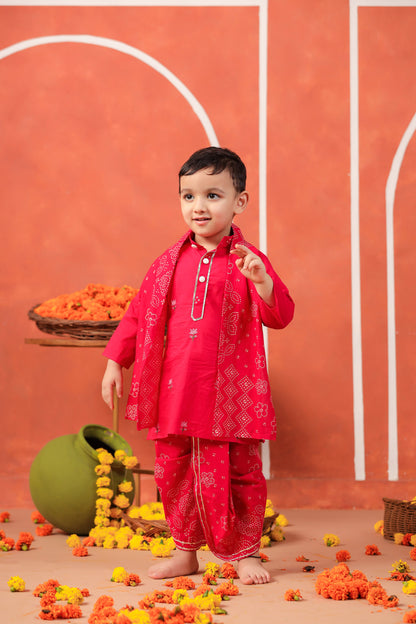 RASLEELA DHOTI KURTA SET