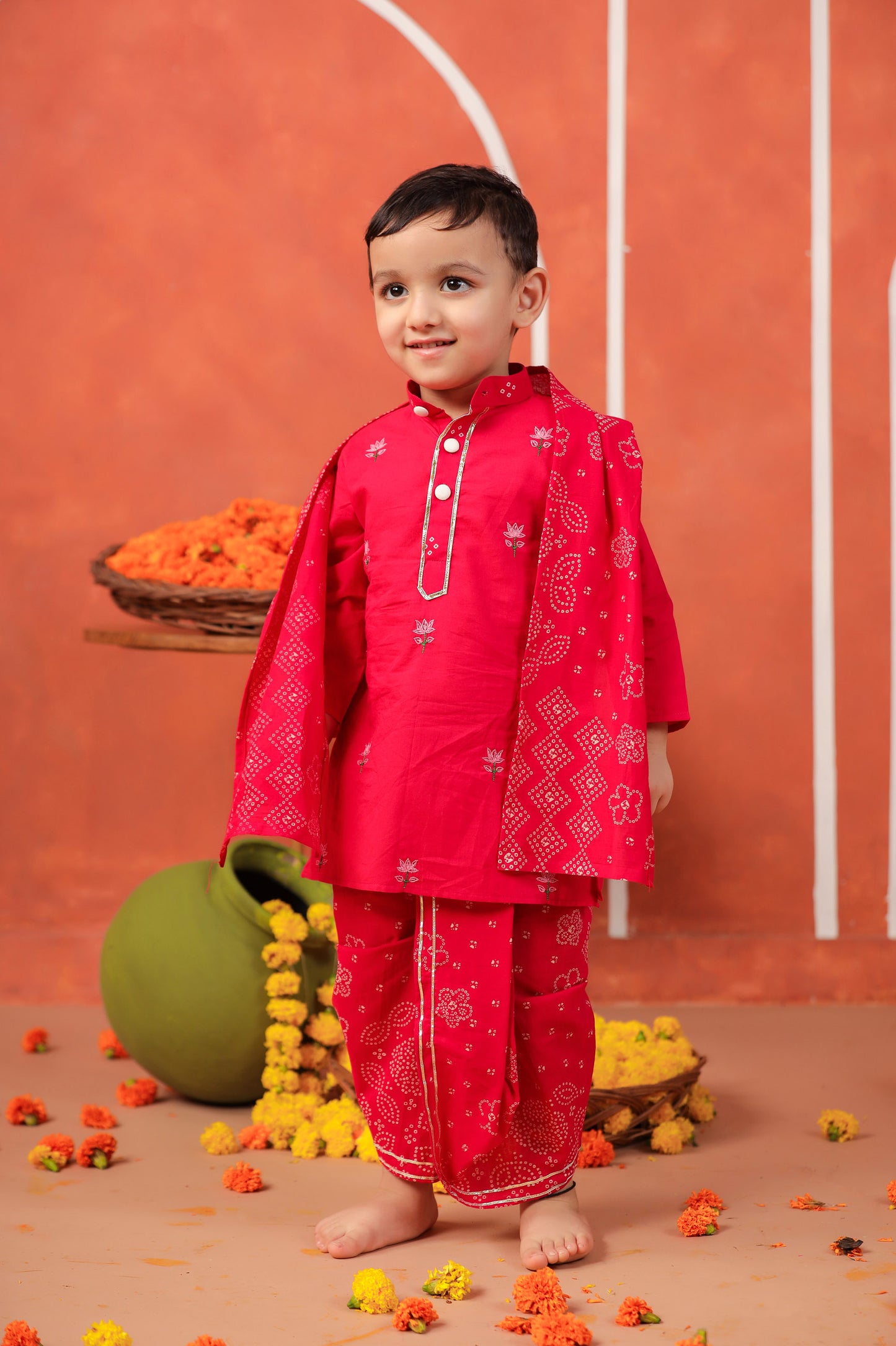 RASLEELA DHOTI KURTA SET