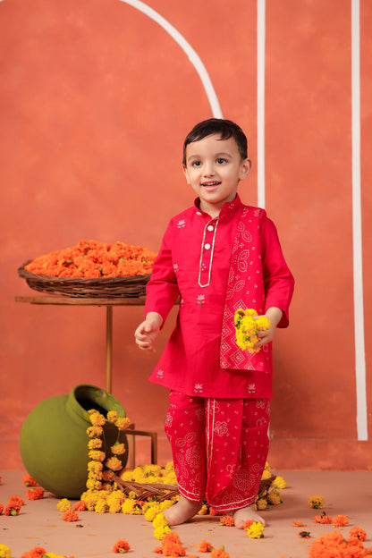 RASLEELA DHOTI KURTA SET