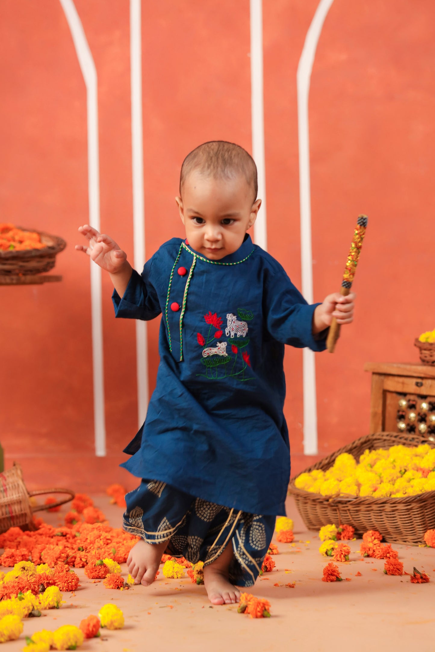 VRINDAVAN DHOTI KURTA  SET