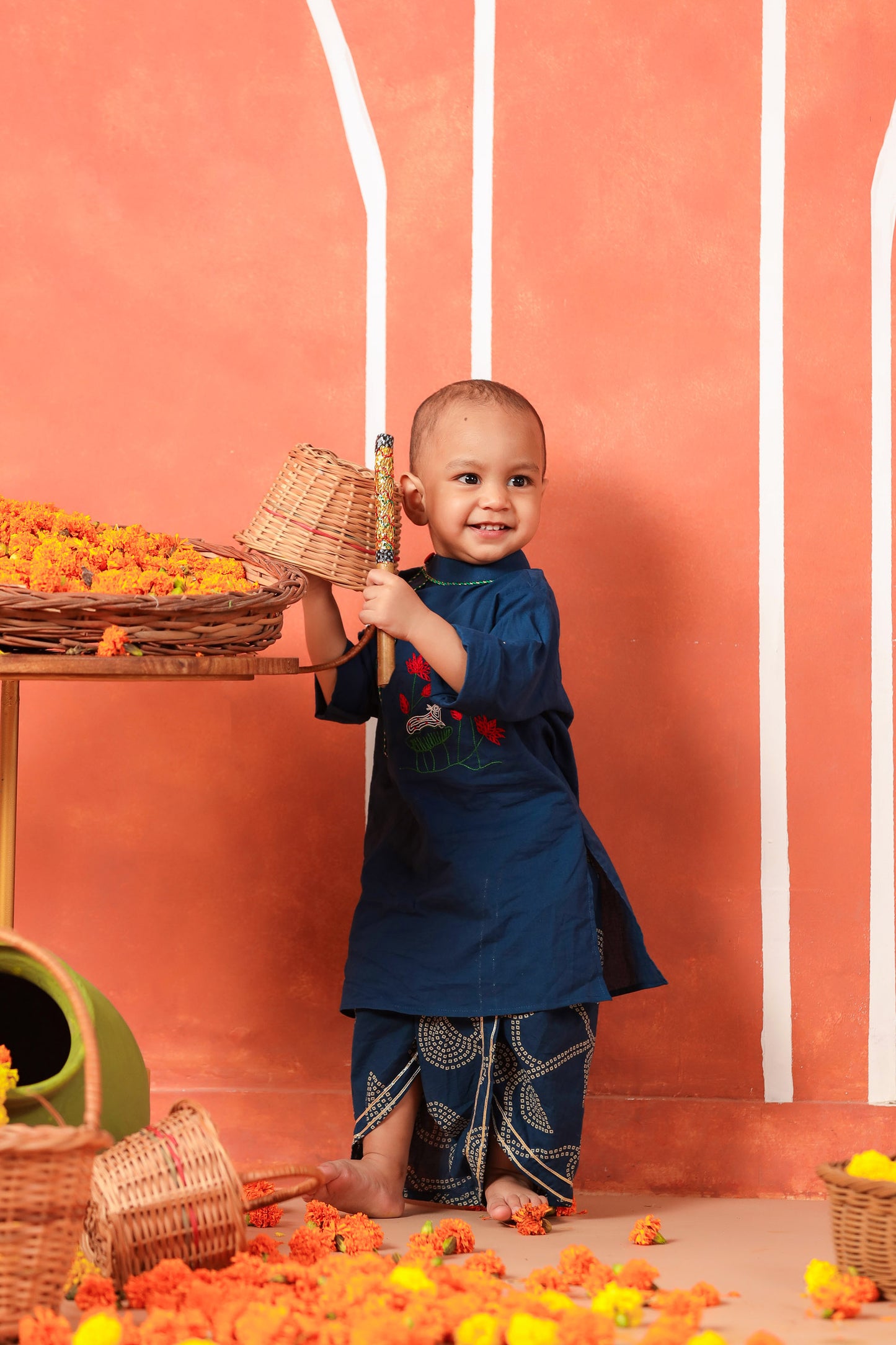 VRINDAVAN DHOTI KURTA  SET