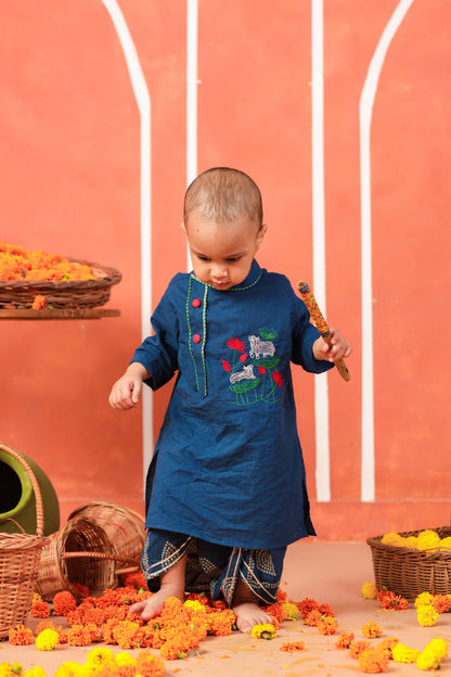 VRINDAVAN DHOTI KURTA  SET