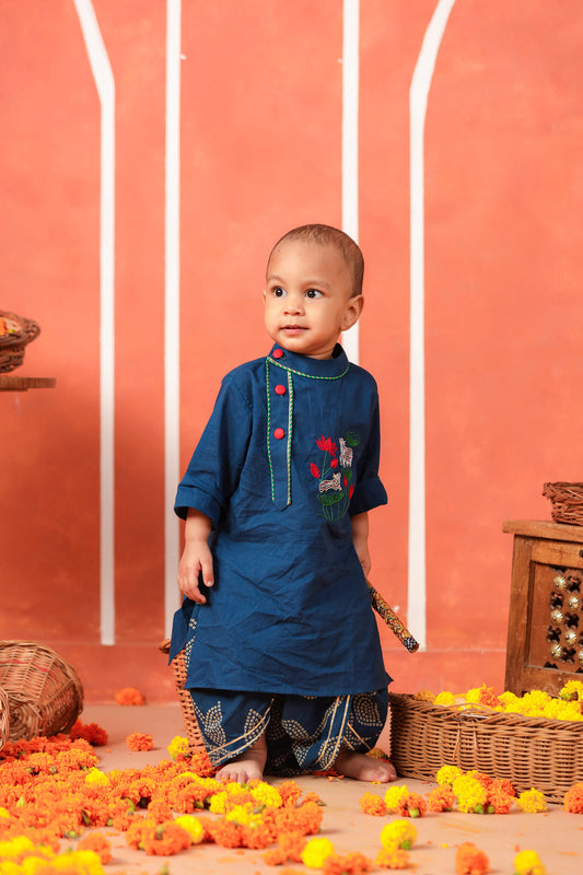 VRINDAVAN DHOTI KURTA  SET