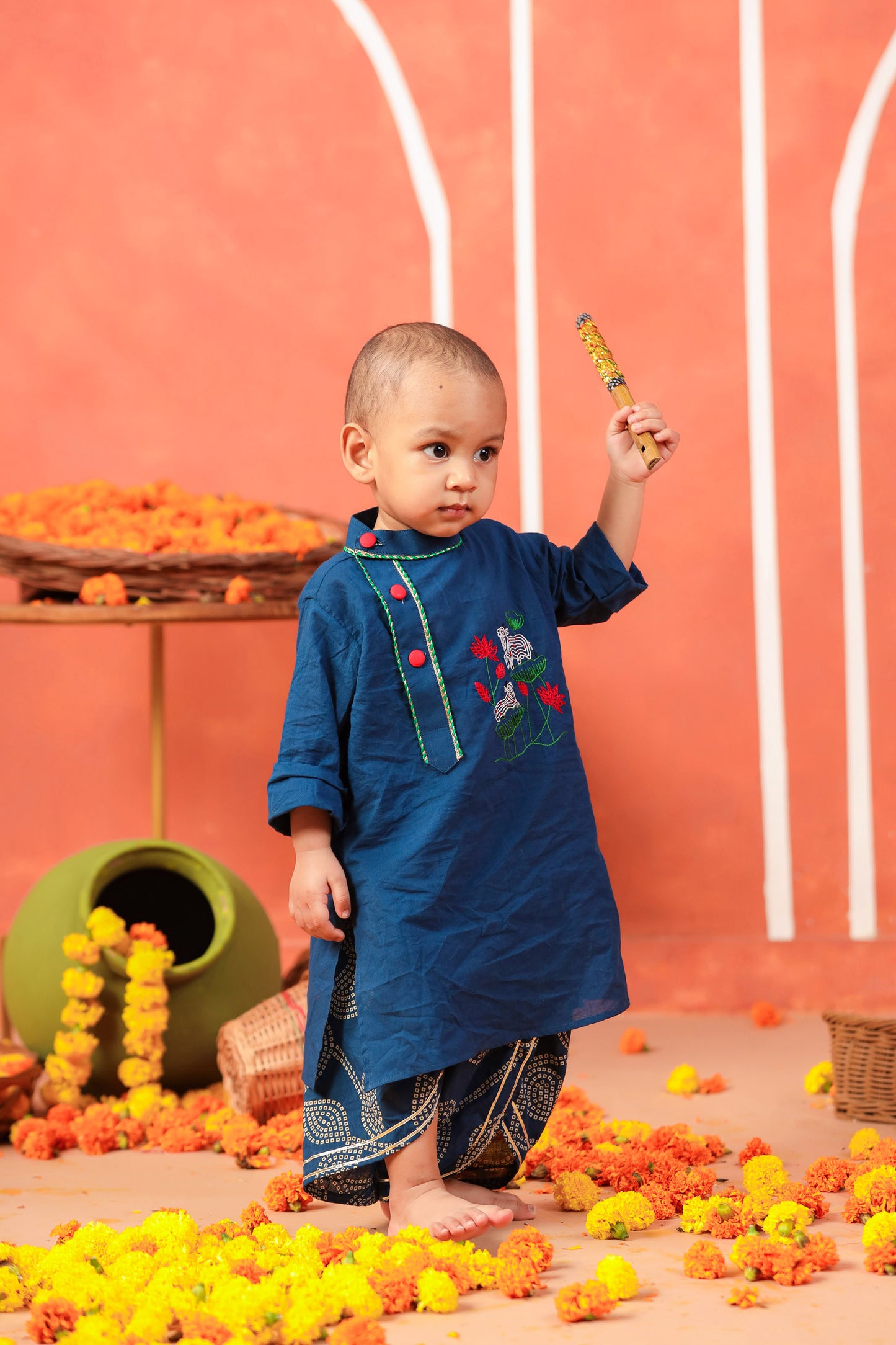 VRINDAVAN DHOTI KURTA  SET