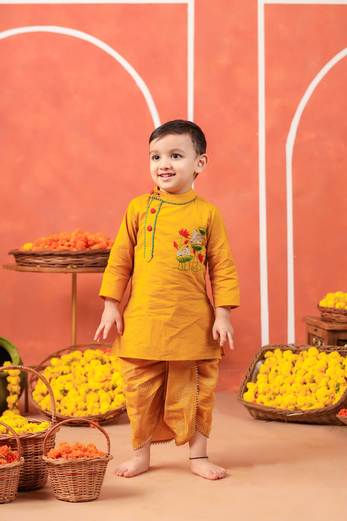 VRINDAVAN DHOTI KURTA  SET