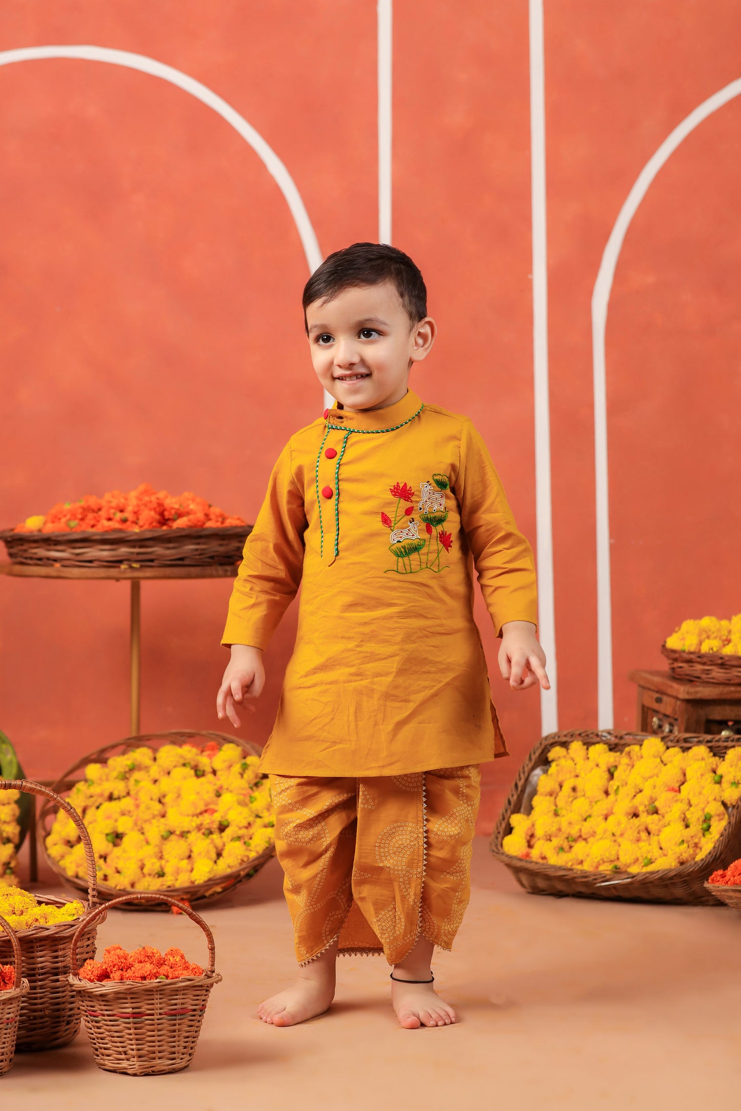 VRINDAVAN DHOTI KURTA  SET