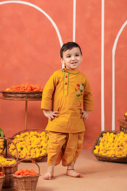 VRINDAVAN DHOTI KURTA  SET