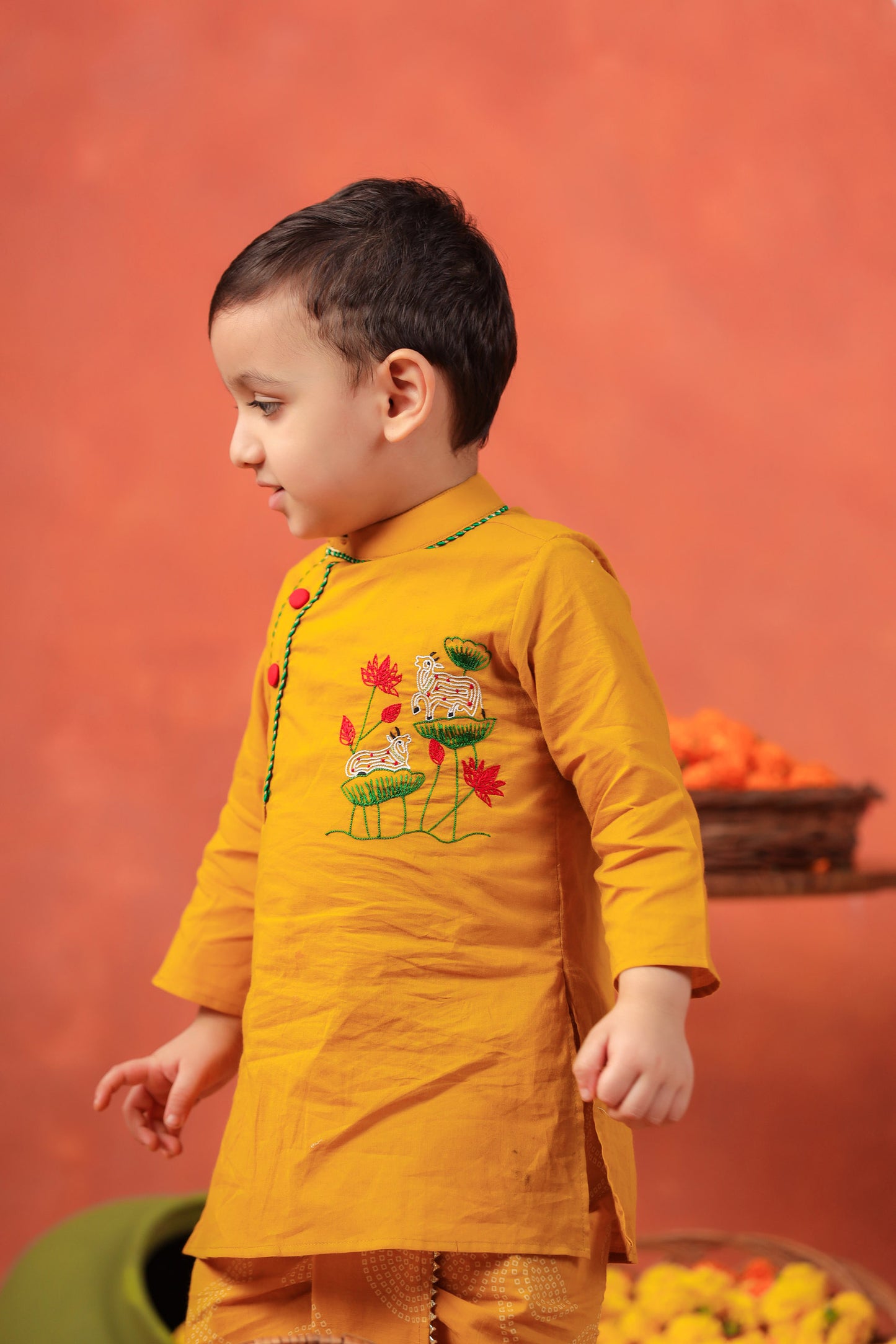 VRINDAVAN DHOTI KURTA  SET