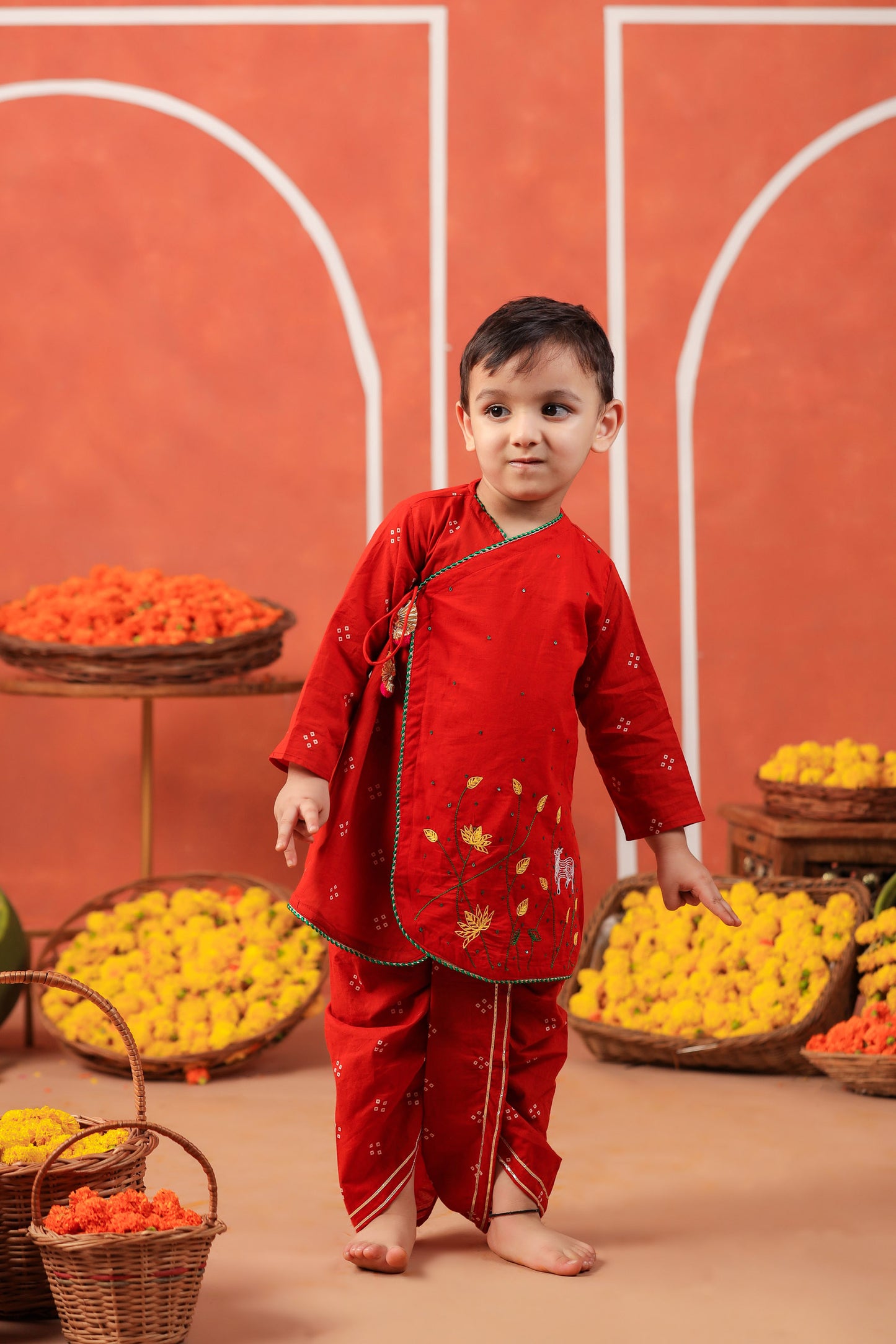 BANSI ANGARKHA DHOTI SET