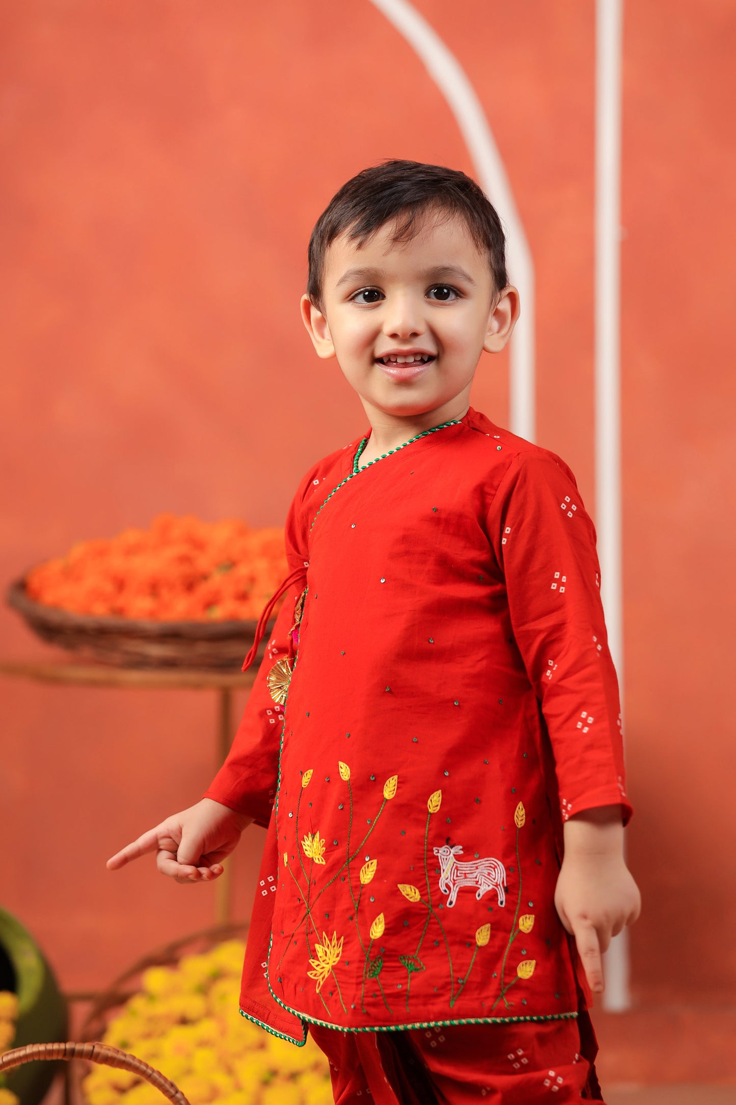 BANSI ANGARKHA DHOTI SET