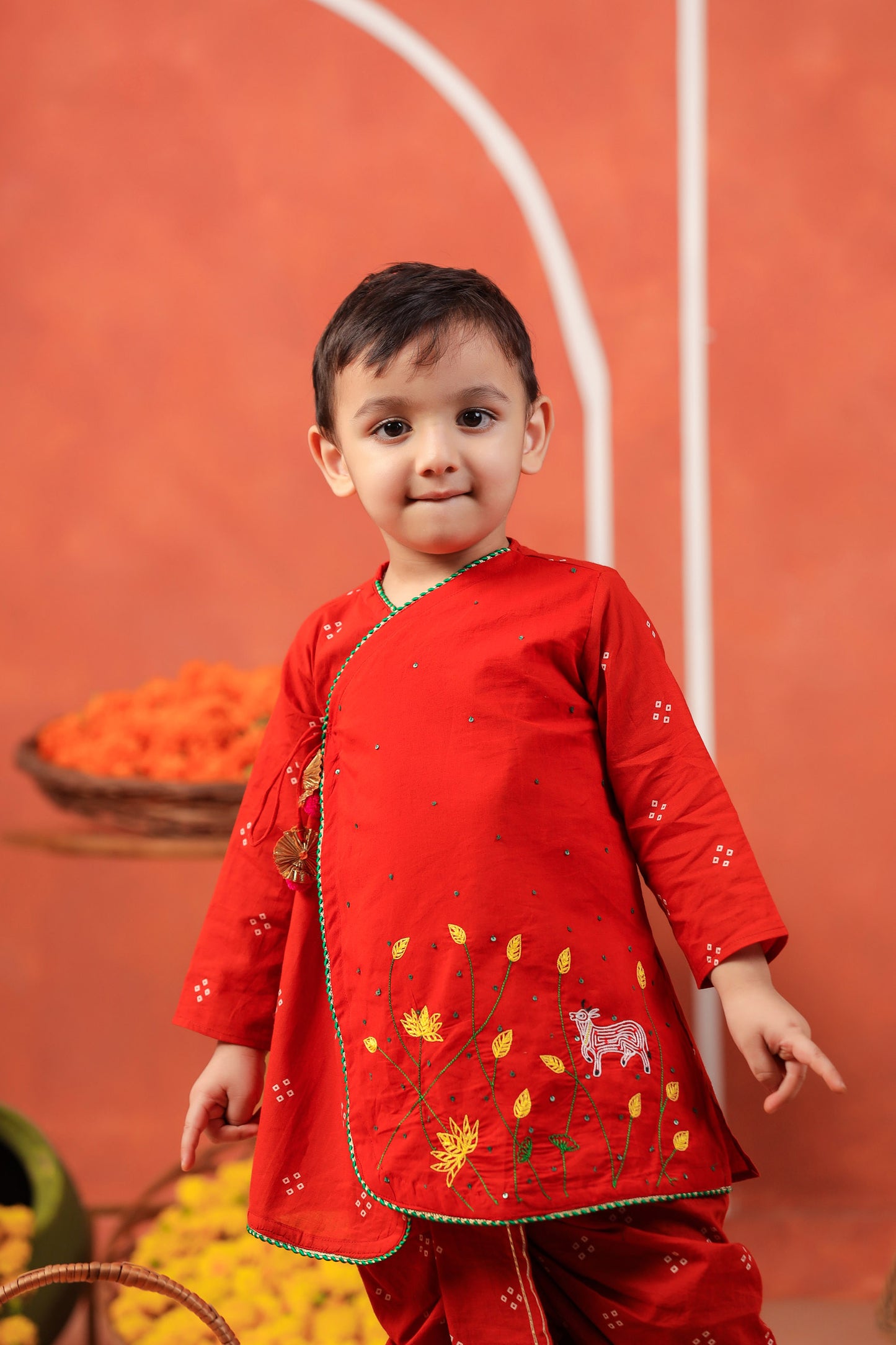 BANSI ANGARKHA DHOTI SET