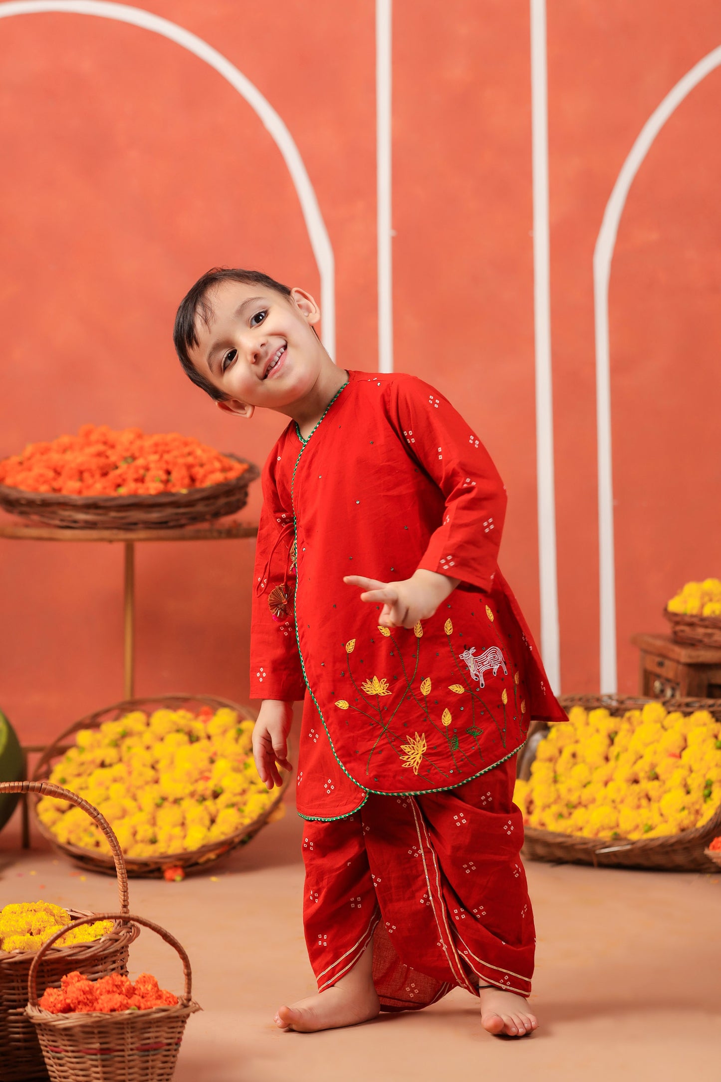 BANSI ANGARKHA DHOTI SET
