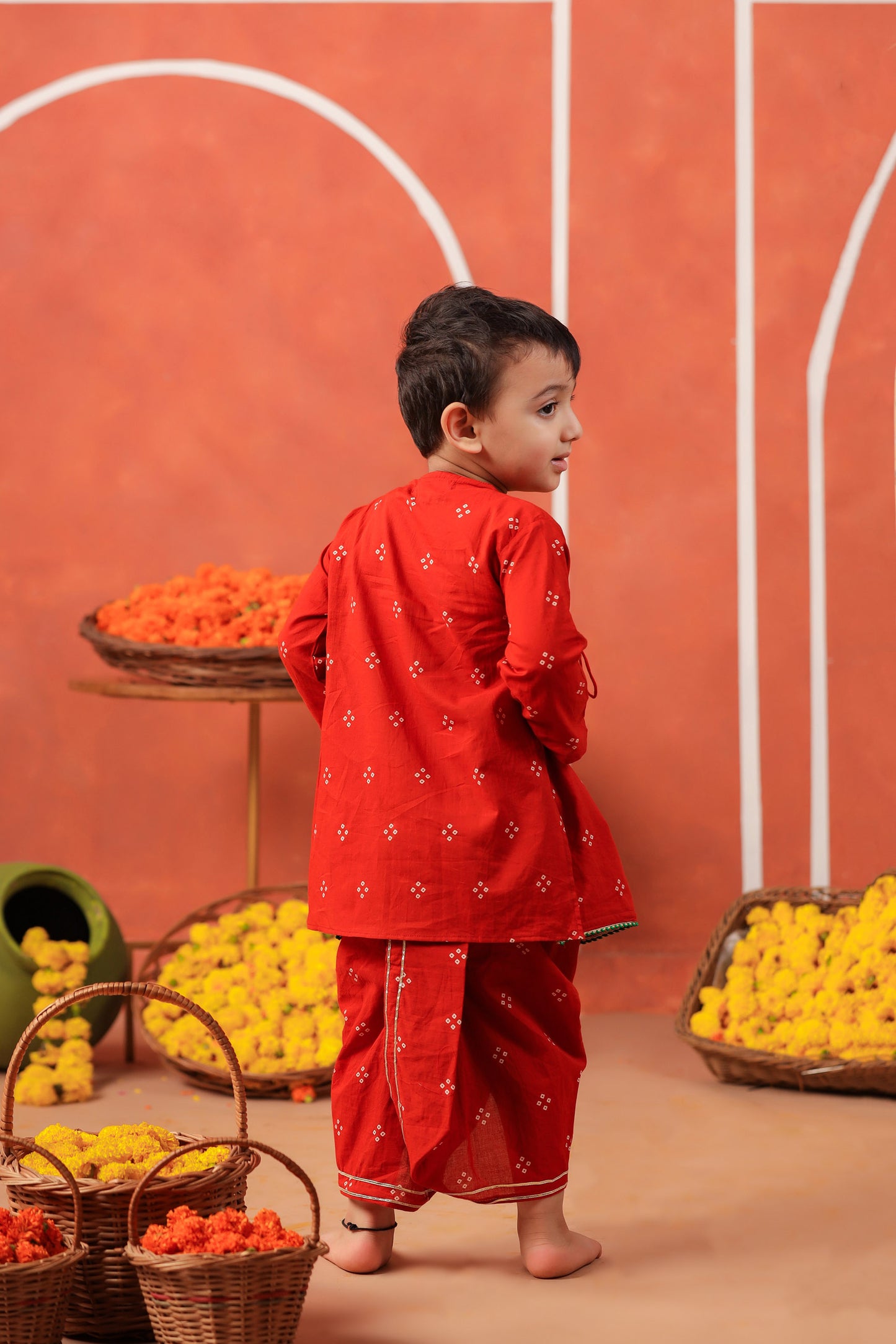 BANSI ANGARKHA DHOTI SET