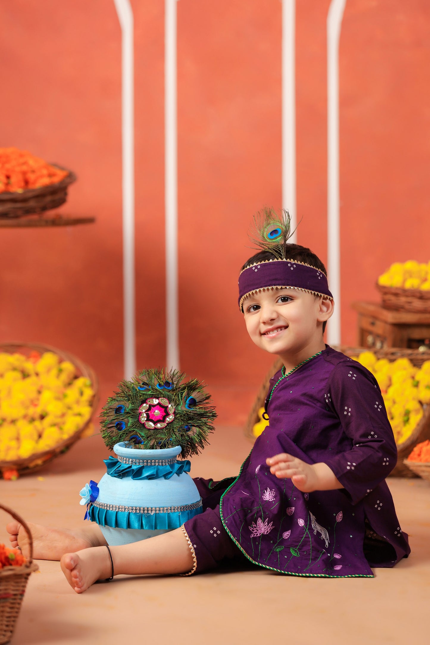 BANSI ANGARKHA DHOTI SET